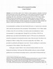 Research paper thumbnail of Tolkien and Environmental Stewardship