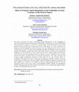 Research paper thumbnail of Effect of Working Capital Management on the Profitability of Listed Consumer-Goods Firms in Nigeria