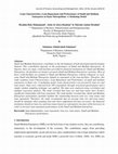 Research paper thumbnail of Loan Characteristics, Loan Repayment and Performance of Small and Medium Enterprises in Kano Metropolitan: A Mediating Model