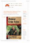 Research paper thumbnail of Book Review: Medieval Crime Fiction: A Critical Overview, written by Anne McKendry