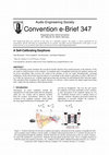 Research paper thumbnail of Backman, J., Campbell, T., Kleimola, J. & Hiipakka, M. (2017). A self-calibrating earphone, Engineering Brief presented at the Proceedings of the Audio Engineering Society 142nd International Convention, May 22nd, 2017, Berlin, Gemany.