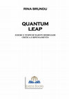 Research paper thumbnail of QUANTUM LEAP - ESSERE E TEMPO DI MARTIN HEIDEGGER CRITICA E RIPENSAMENTO - Introduzione