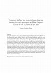 Research paper thumbnail of Comment inclure les monothéistes dans une histoire des cités grecques au Haut-Empire? Étude de cas à partir de la Carie