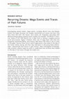 Research paper thumbnail of Recurring Dreams: Mega Events and Traces of Past Futures