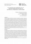 Research paper thumbnail of El concepto de sabiduría en las traducciones eslavas de las Sentencias atribuidas a Menandro