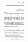 Research paper thumbnail of Pode a transexualidade operar como amarração nodal do sujeito?