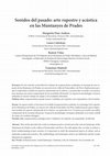 Research paper thumbnail of Díaz-Andreu, M., Coltofean, L., Viñas, R. and Mattioli, T. 2020. Sonidos del pasado: arte rupestre y acústica en las Muntanyes de Prades. In Viñas, R. (ed.) I Jornades Internacionals d’Art Rupestre de l’Arc Mediterrani de la Península Ibèrica. Montblanc, CIAR: 321-339.