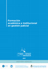 Research paper thumbnail of Sistemas de información judicial