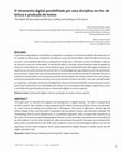 Research paper thumbnail of O letramento digital possibilitado por uma disciplina on-line de leitura e produção de textos The digital literacy made possible by a reading and writing on-line course