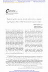 Research paper thumbnail of Regulación legal de las encuestas electorales: análisis teórico y comparado