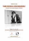 Research paper thumbnail of Boundary spanning, diverging disciplines. Descrivere i progetti di ricerca europei delle SSH come campo sociale - seminario su "Fare ricerca con Bourdieu. Strumenti, applicazioni, problemi, confronti", Bologna 15 novembre 2019