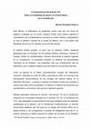 Research paper thumbnail of La Interpretación del Artículo 133: Sobre la inviabilidad de ejercer un Control Difuso de la Constitución