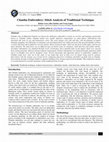 Research paper thumbnail of Chamba Embroidery: Stitch Analysis of Traditional Technique