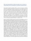 Research paper thumbnail of Roles and responsibilities of RN and student nurse in relation to responsibility and accountability for medication administration