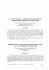 Research paper thumbnail of El Derecho de la competencia y el sector agroalimentario: retos actuales