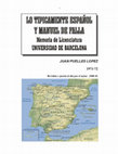 Research paper thumbnail of Lo típicamente español y Manuel de Falla