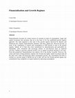 Research paper thumbnail of Financialization and growth regimes jan