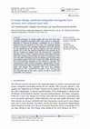 Research paper thumbnail of A simple design substrate-integrated waveguide horn antenna with reduced back lobe