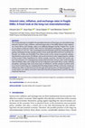 Research paper thumbnail of Interest rates inflation and exchange rates in fragile EMEs: A fresh look at the long-run interrelationships