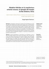 Research paper thumbnail of ESPAÑA-CHAMORRO, S. (2019 [2020]), "Modelos híbridos en la arquitectura oriental romana: el ejemplo del templo de Bel (Palmira, Siria)", Romanitas 14, pp. 153-176