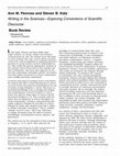 Research paper thumbnail of Charlotte Kaempf--Book Review of _Writing in the Sciences: Exploring Conventions of Scientific Discourse_ by Penrose and Katz