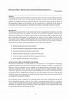 Research paper thumbnail of Discussion Paper -Business Ecosystem for Farming Cooperatives