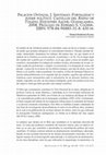 Research paper thumbnail of Reseña Palacios Ontalva, J. Santiago (2008): "Fortalezas y poder político. Castillos del reino de Toledo", Guadalajara: Aache ediciones (430 pp.)