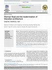 Research paper thumbnail of Shennan Road and the modernization of Shenzhen architecture