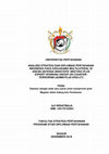 Research paper thumbnail of UNIVERSITAS PERTAHANAN ANALISIS STRATEGI DAN DIPLOMASI PERTAHANAN INDONESIA PADA KERJASAMA MULTILATERAL DI ASEAN DEFENSE MINISTERS' MEETING-PLUS EXPERT WORKING GROUP ON COUNTER- TERRORISM (ADMM-PLUS EWG-CT