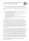 Research paper thumbnail of A Review on Impact of Global Climate Change on Microorganisms