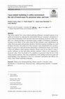 Research paper thumbnail of Cause-related marketing in online environment: the role of brand-cause fit, perceived value, and trust