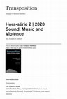 Research paper thumbnail of Hors-série 2. Son, musique et violence