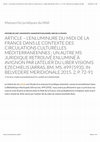 Research paper thumbnail of M.A. Bilotta, Article - L’enluminure du Midi de la France dans le contexte des circulations culturelles méditerranéennes : ms juridique retrouvé enluminé à Avignon par l’atelier du Liber visionis Ezechielis (Arras, BM, ms. 499 [593]), Cahier de recherche  "Manuscrits Juridiques du Midi" 17.05.2016