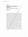 Research paper thumbnail of Cooperative economies as commons: Labour and production in solidarity