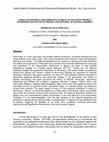 Research paper thumbnail of LEGISLATIVE EFFICIENCY AND DEMOCRATIC STABILITY IN THE FOURTH REPUBLIC GOVERNANCE AND POLITICS OF NIGERIA: A RE-APPRAISAL OF NATIONAL ASSEMBLY