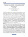 Research paper thumbnail of The Implications of Immunity Clause and the Pollution of Excellency for Democratic Consolidation in Nigeria