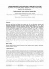 Research paper thumbnail of A PERFORMANCE-BASED BUILDING CODE ON STATUTORY MAINTENANCE: EXPLORING THE POLICY FOR CONSUMER SAFETY IN AUSTRALIA