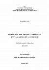 Research paper thumbnail of HİCRİ İLK ÜÇ ASIR ARAP DİLİ VE BELAGATI KAYNAKLARINDA RİVAYET SİSTEMİ/The Narrative System in the Arabic Language and Rhetoric Sources in th Hijri First Three Centuries