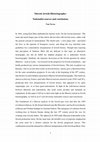 Research paper thumbnail of Marxist Jewish Historiography: National Sources and Conclusions