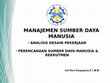 Research paper thumbnail of . PERTEMUAN 3 MSDM