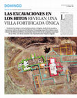 Research paper thumbnail of Las excavaciones en LOS HITOS revelan una villa fortificada única, en LA TRIBUNA DE TOLEDO, 18 Agosto 2019, Adolfo de Mingo