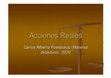 Research paper thumbnail of Acciones Reales Acciones Reales