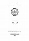 Research paper thumbnail of Makalah Metode Diskusi
MATA KULIAH BELAJAR DAN EMBELAJARAN II