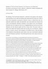 Research paper thumbnail of Uhlig, Summary of "The Post-Priestly Pentateuch: New Perspectives on its Redactional Development and Theological Profiles, edited by F. Giuntoli & K. Schmid, Forschungen zum Alten Testament 101, Tübingen: Mohr Siebeck, 2015."