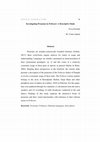 Research paper thumbnail of Investigating Pronouns in Pothwari: A Descriptive Study