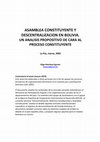 Research paper thumbnail of Retolaza (2005) ASAMBLEA CONSTITUYENTE Y DESCENTRALIZACION EN BOLIVIA