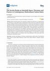 Research paper thumbnail of The Secular Realm as Interfaith Space: Discourse and Practice in Contemporary Multicultural Nation-States