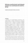 Research paper thumbnail of Reforma constitucional e participação popular nas constituições da América do Sul