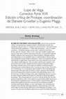 Research paper thumbnail of David J. Amelang, "Daniele Crivellari y Eugenio Maggi (eds.), Comedias Parte XVII by Lope de Vega (Gredos, 2018)" in Bulletin of the Comediantes 71.1-2 (2019), pp. 347-349