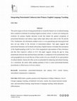 Research paper thumbnail of Integrating Postcolonial Culture(s) into Primary English Language Teaching